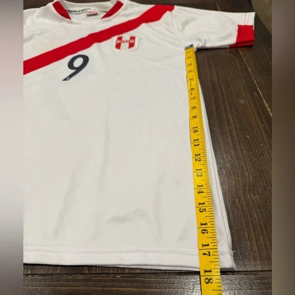 White and Red Men's Jersey - Picture 7 of 7